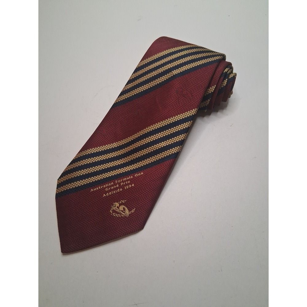 VTG 1994 Australian Formula One Grand Prix Adelaide Necktie 57"x 3.75" NICE!